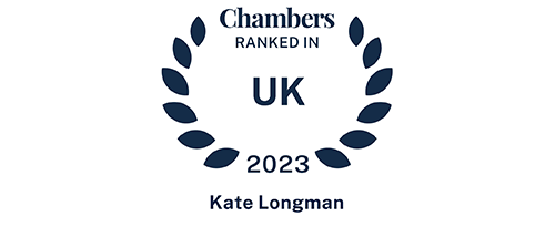 Kate Longman - Ranked in Chambers UK 2023
