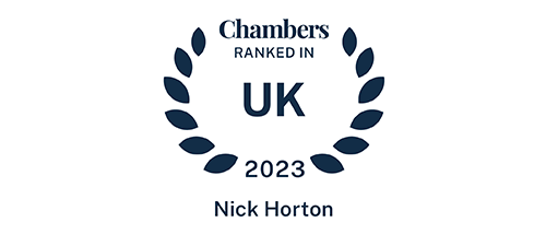 Nick Horton - Ranked in Chambers UK 2023