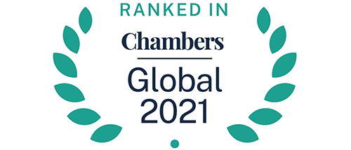Chambers Global 2021 - Ranked in